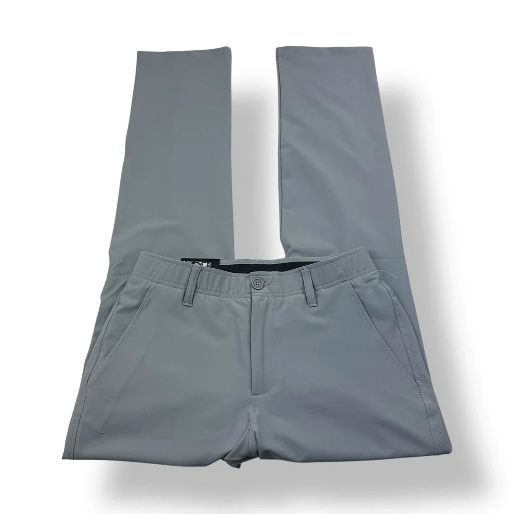 Under Armour Mens Drive Golf Pants Grey Straight Leg Size 30x32‎ NWT